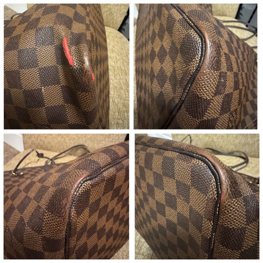 ⭐️ AUTHENTIC LV LOUIS VUITTON NEVERFULL GM DAMIER EBENE SHOULDER BAG ⭐️ - Picture 13 of 13